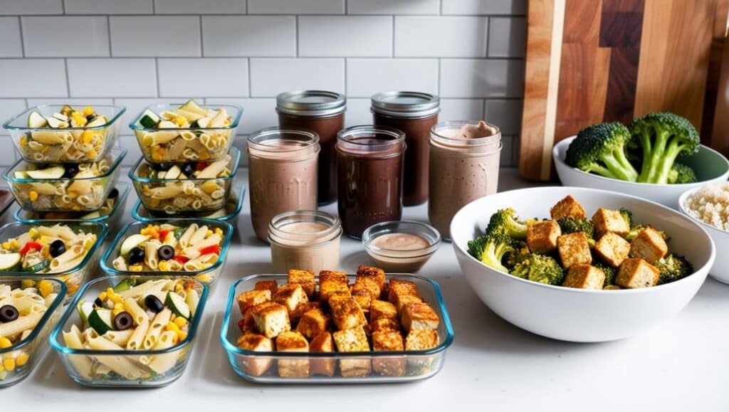High protein vegan foods for meal prep