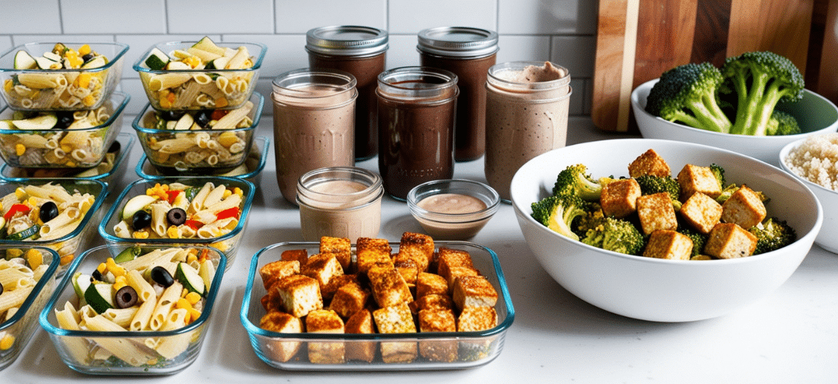 High Protein Vegan Meal Prep