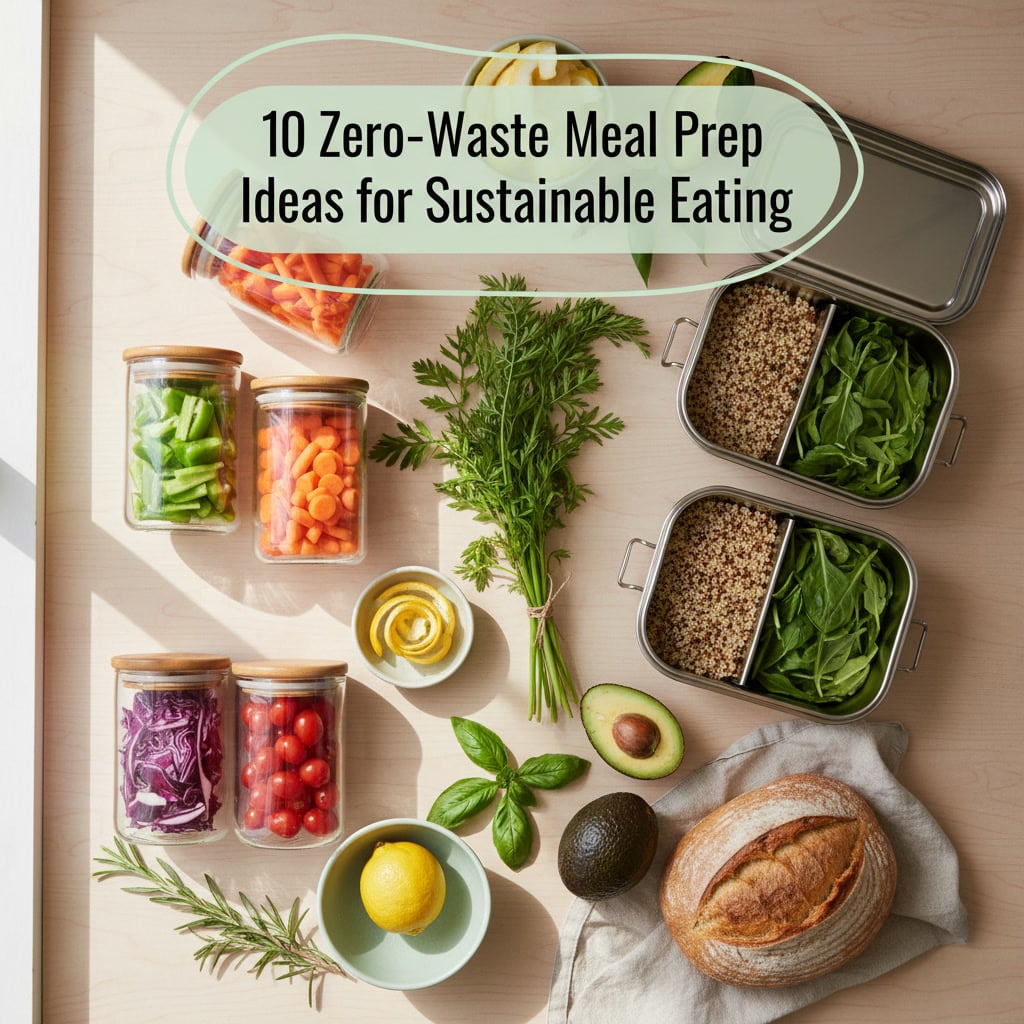 10 Zero-Waste Meal Prep Ideas for Sustainable Eating