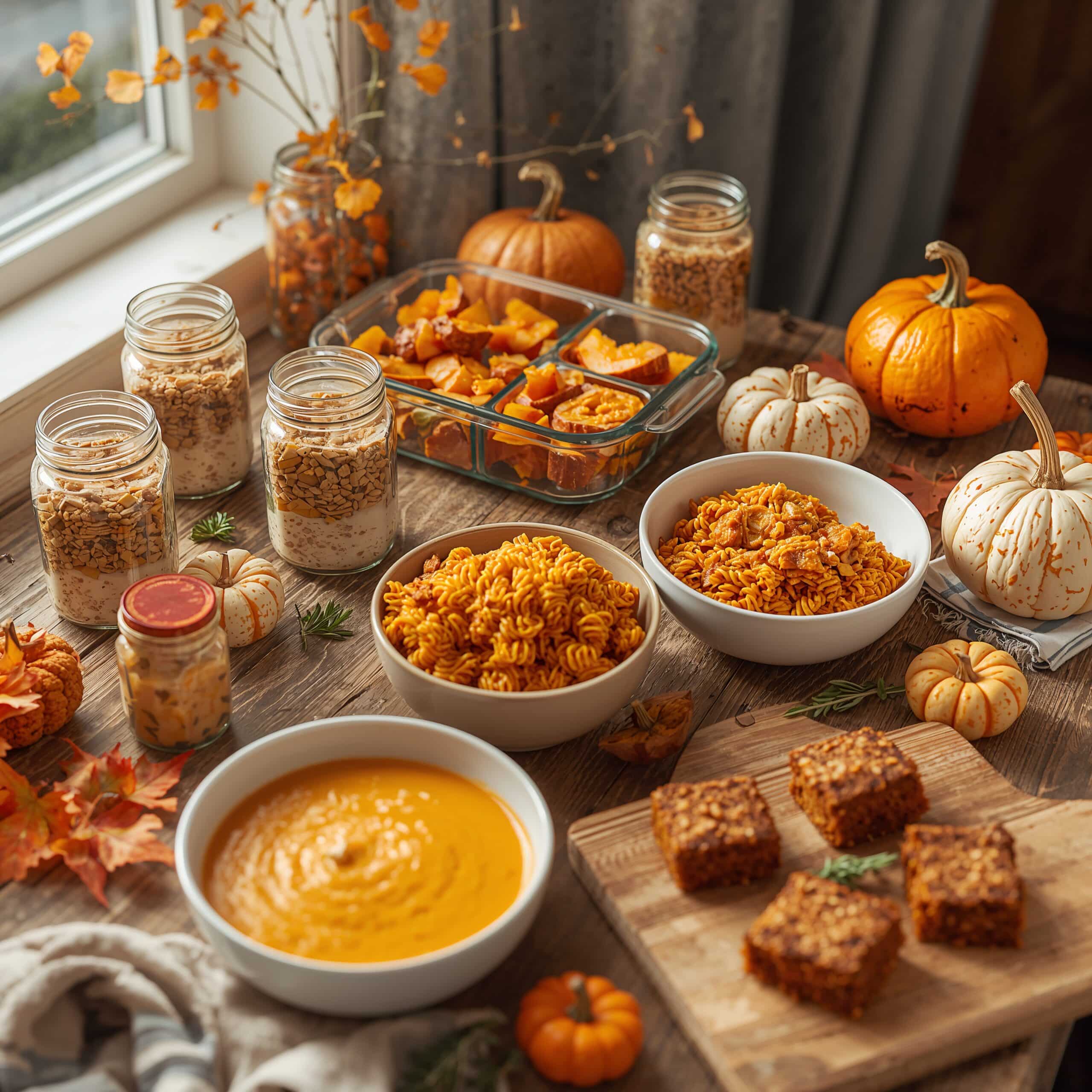 12 Fall-Inspired Pumpkin Meal Prep Recipes
