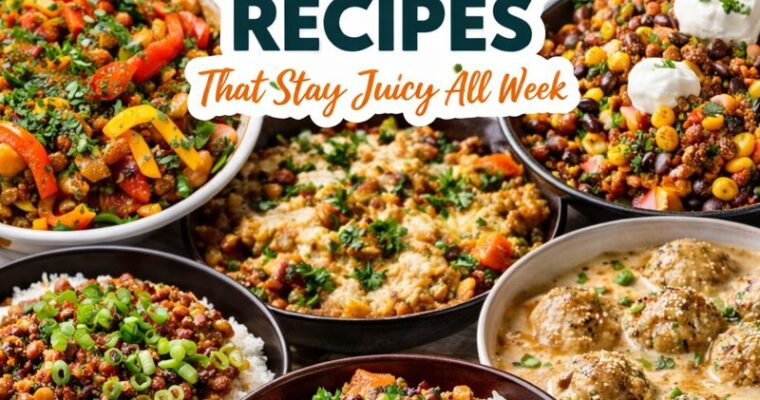 10 Ground Turkey Meal Prep Recipes That Stay Juicy All Week