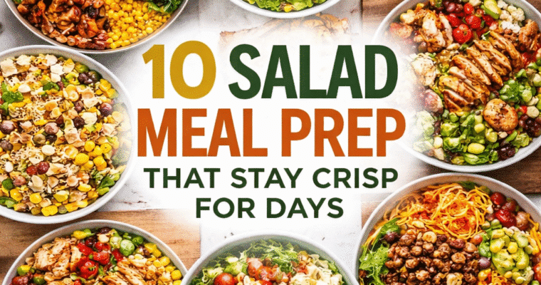 10 Salad Meal Prep That Stay Crisp for Days