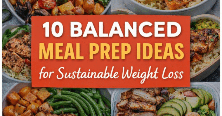 10 Balanced Meal Prep Ideas for Sustainable Weight Loss
