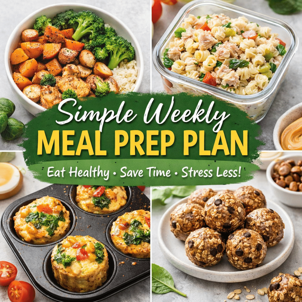 Simple Weekly Meal Prep Plan