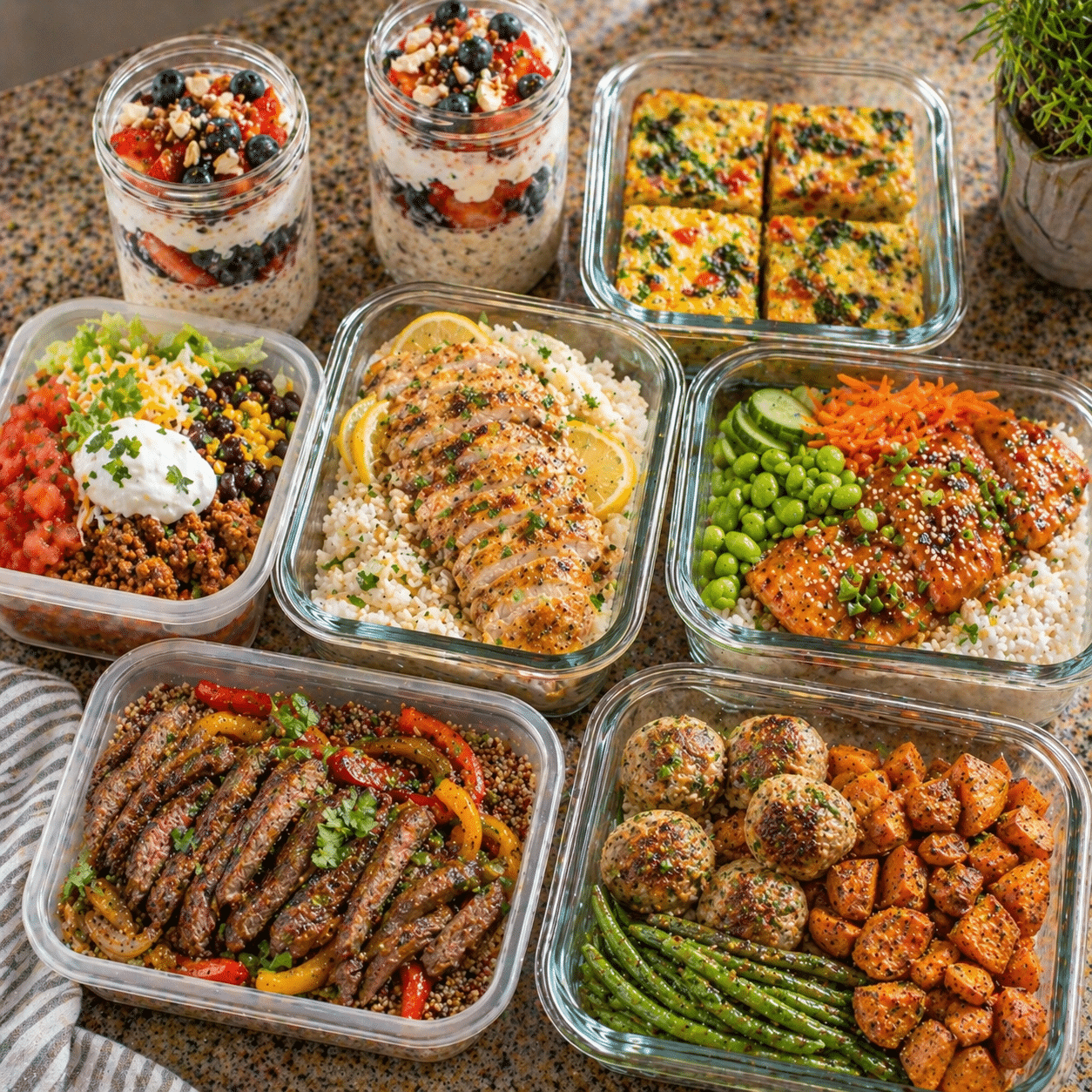 12 High Protein Meal Prep Recipes
