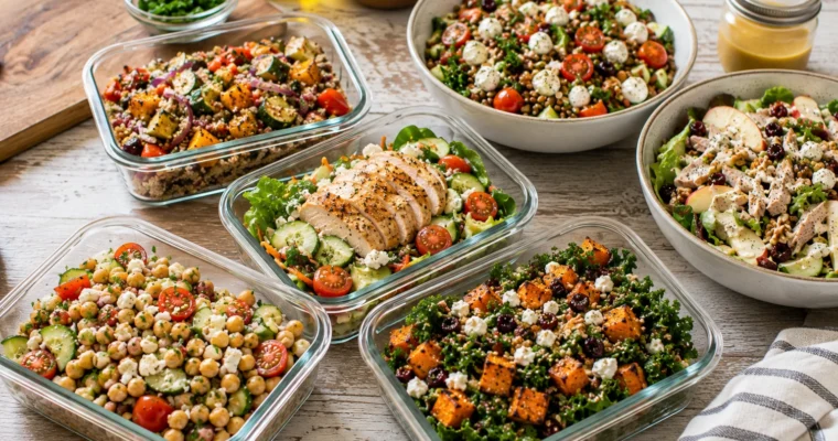 Meal Prep Salads: 12 Fresh, Filling Recipes That Stay Fresh All Week