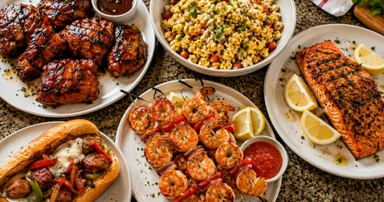 Grilled Food Recipes: 11 Easy Ideas for Smoky, Flavorful Meals at Home